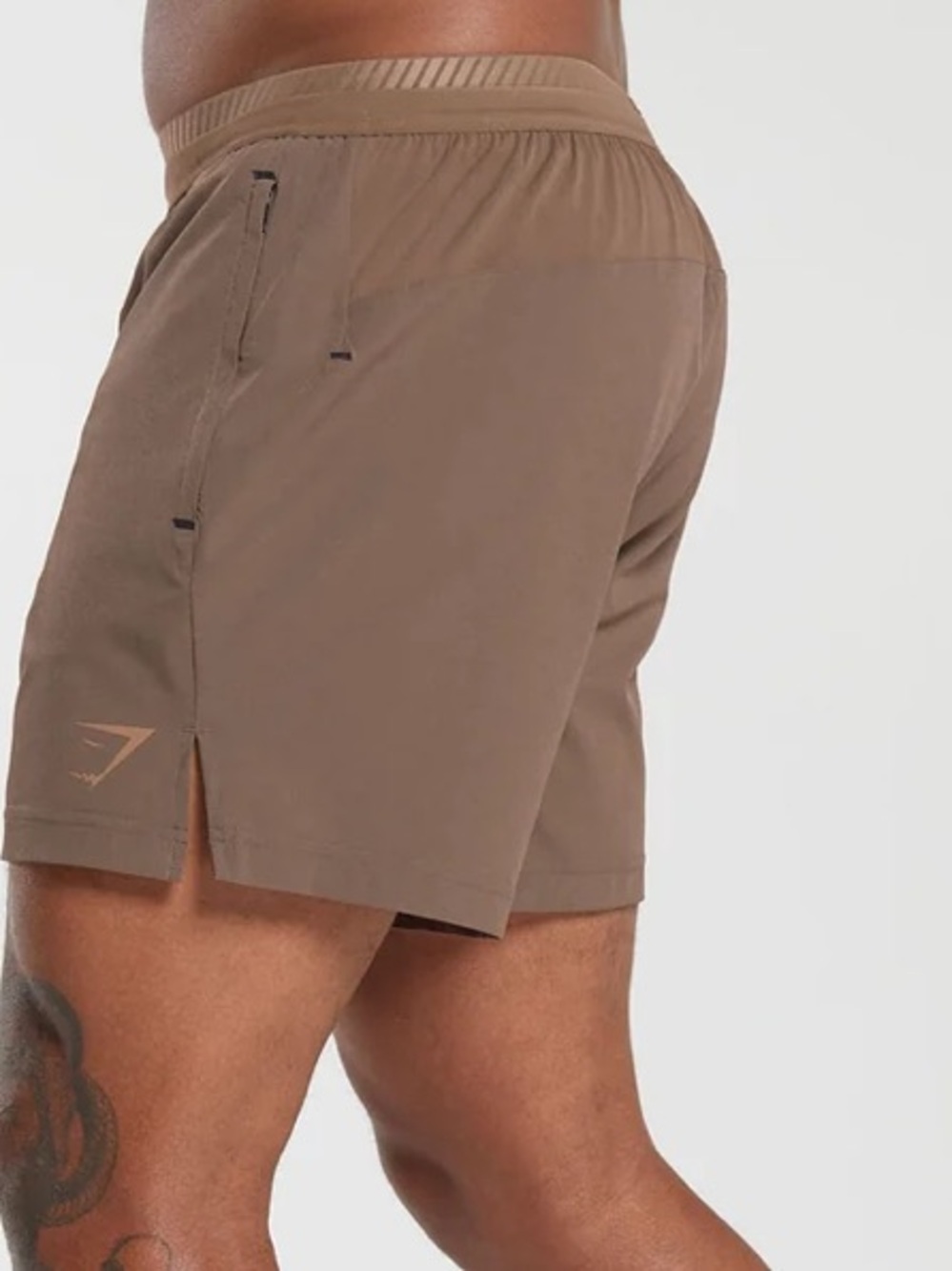 Gymshark Apex 5” Hybrid Shorts in Soft Brown 🆕